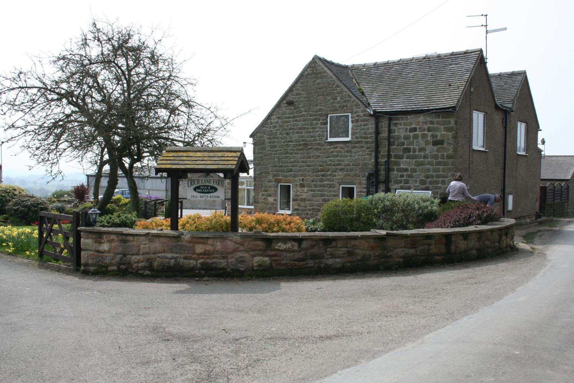 Crich Lane Farm Bed and Breakfast Alfreton Eksteriør billede